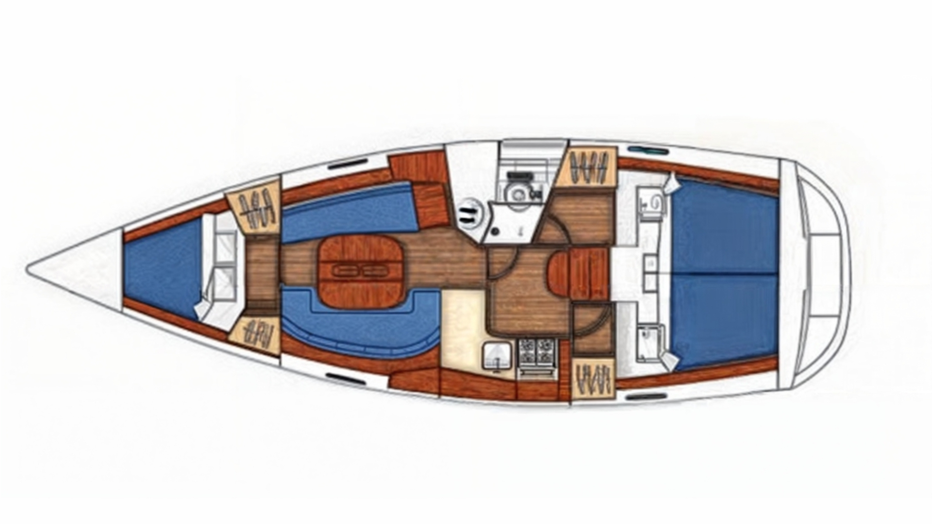 Amplio y cómodo velero - Imagen 3